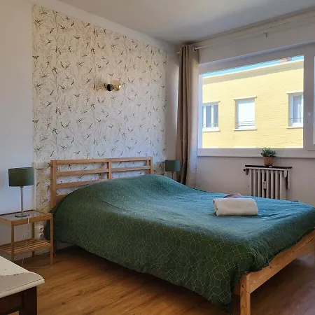 Cosy Parking Prive Croise Laroche Pres Tram דירה