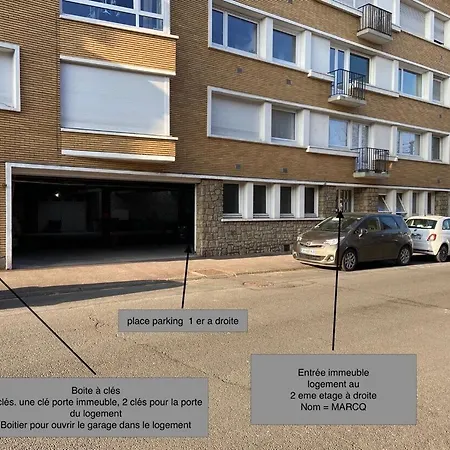 Cosy Parking Prive Croise Laroche Pres Tram * מארק-אן-בראואל